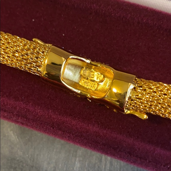 Camrose & Kross JBK Bracelet Gold tone Rhinestones - Picture 4 of 5